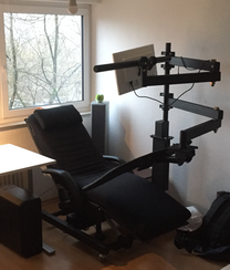 How Martin Beat Pelvis Pain with a Zero Gravity Workstation 0b