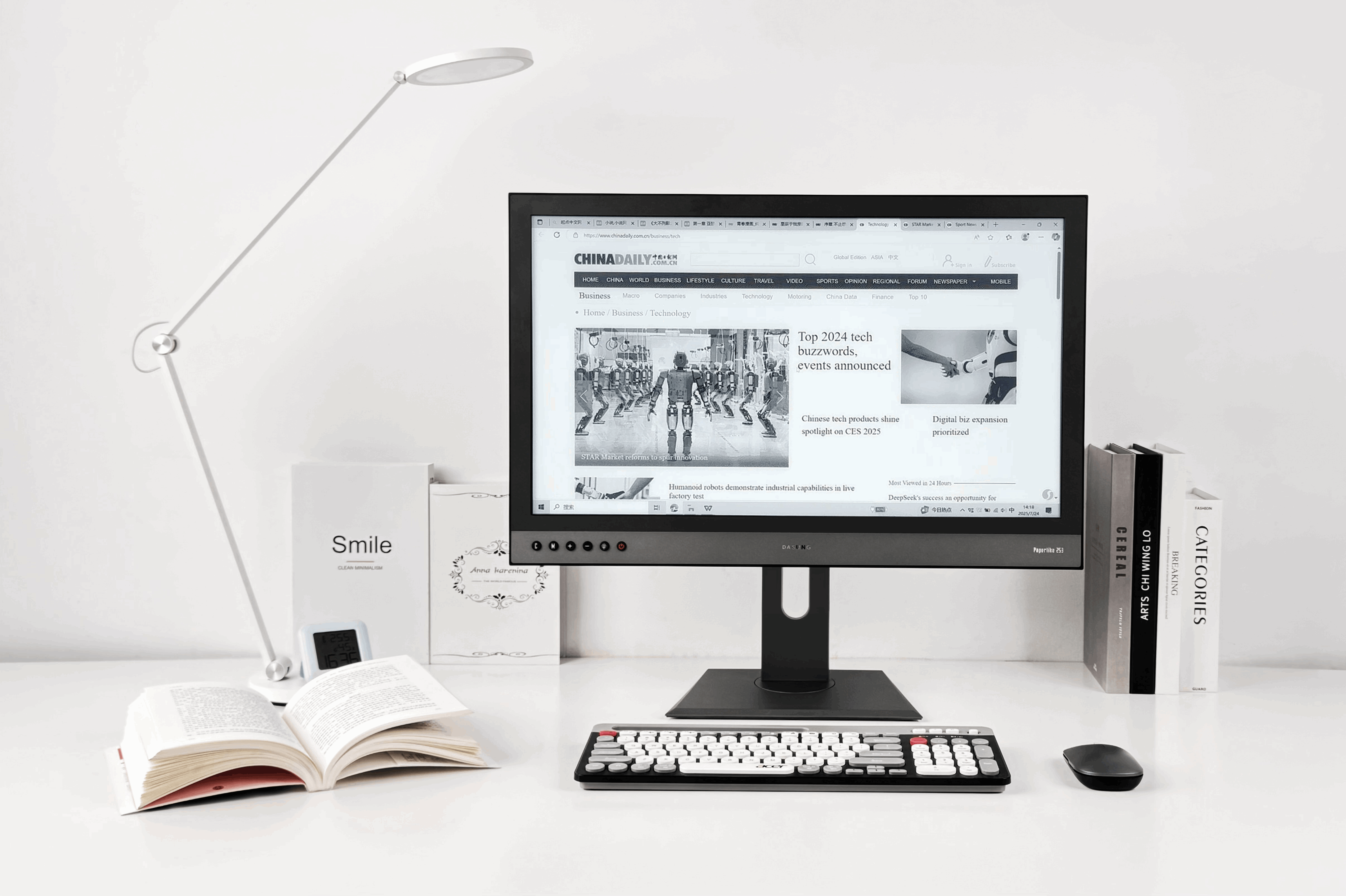 DASUNG Paperlike 253 (Revolutionary): World First Ultra-fast 50 Hz 25.3" Special Needs Computers - 6