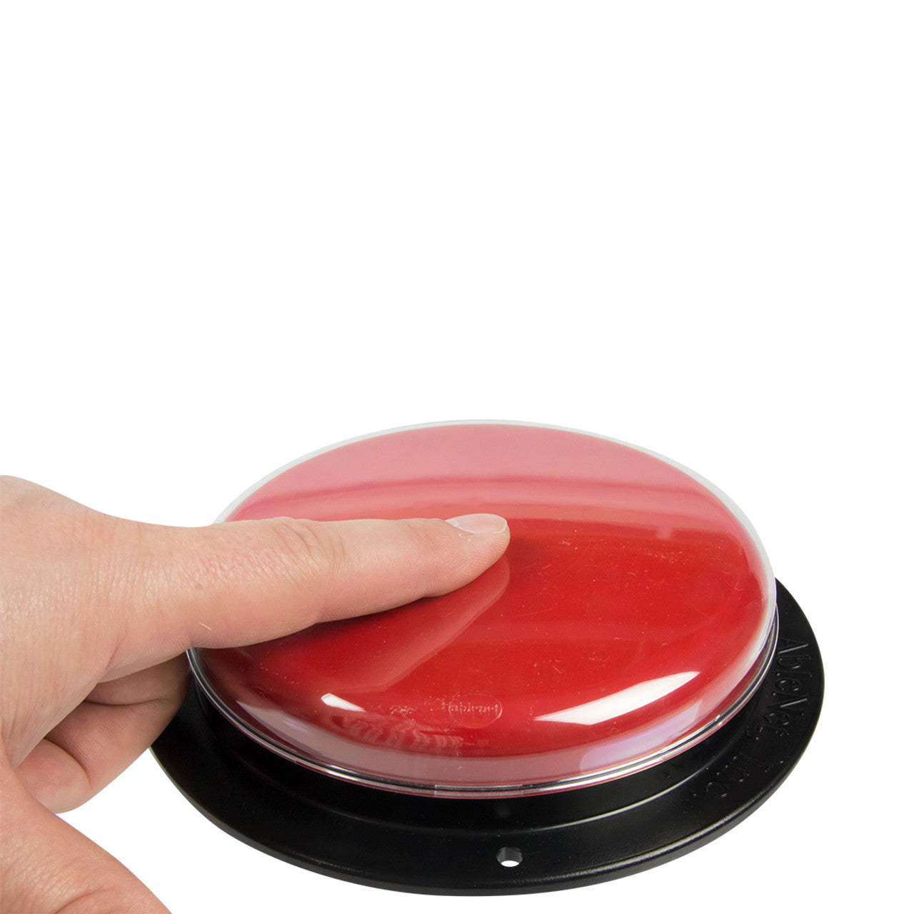 Big Red Switch AAC Communication Switch -  finger pushing