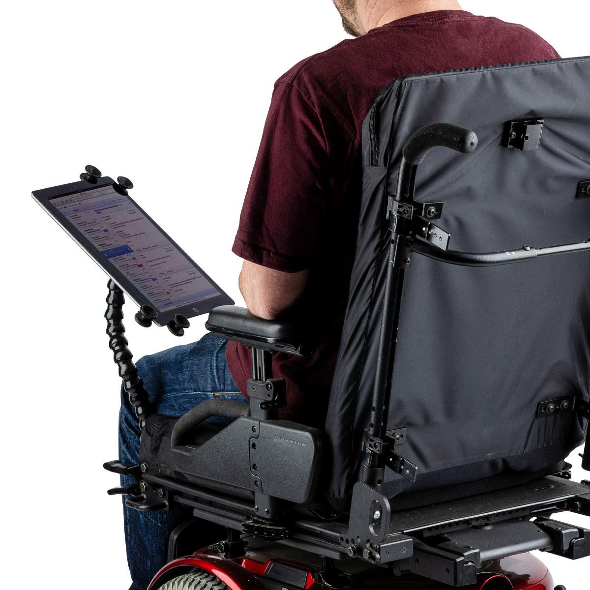 TABLET HOLDER WITH SPRING CLAMP - 14 INCH Special Needs Computers - 1