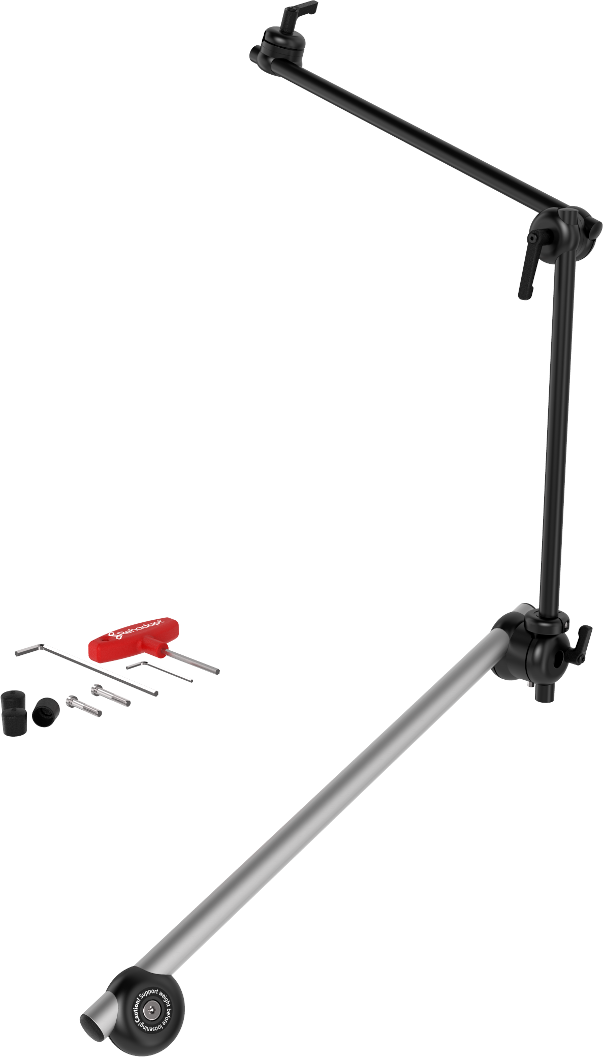 REHAdapt Hybrid 3D Long SLS/Sturdy Wheelchair Mount