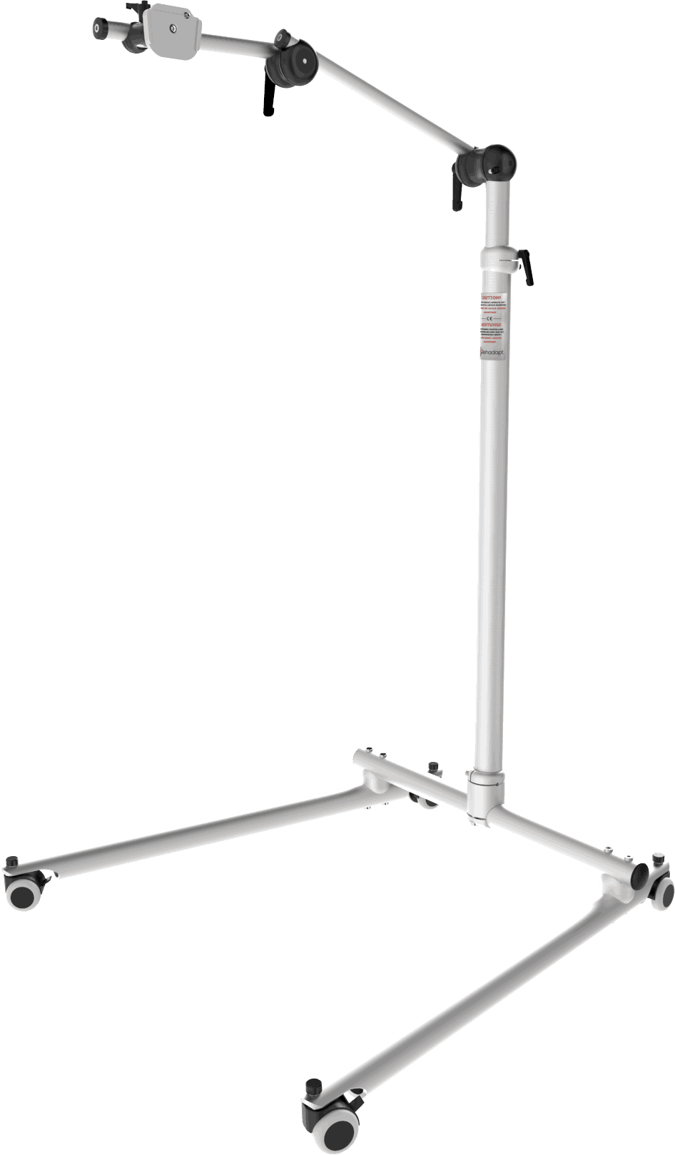 REHAdapt FS TeleLock Rolling Floor Stand