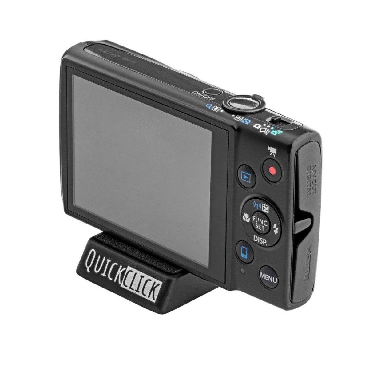 mogo QuickClick plate with camera attached