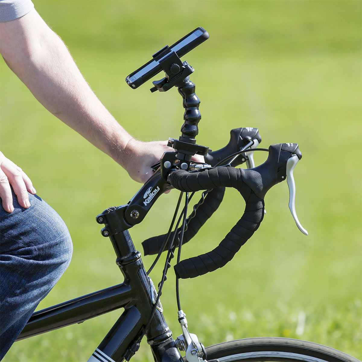 mogo Mini Clamp with QuickClick on bike