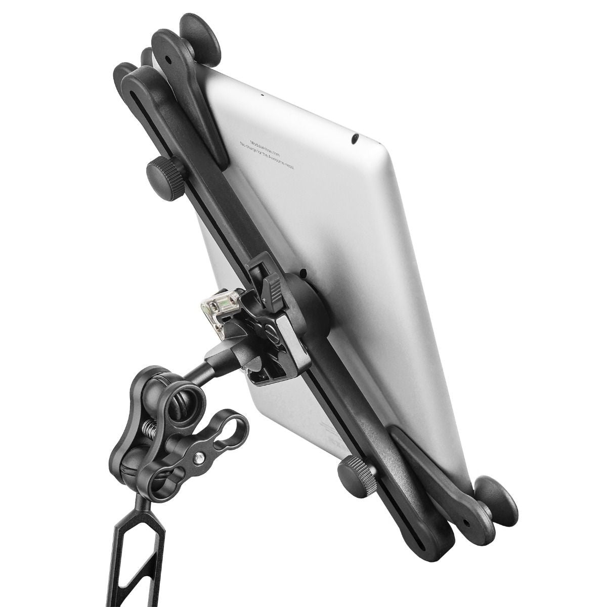 mogo Tablet Holder with QuickClick holding iPad