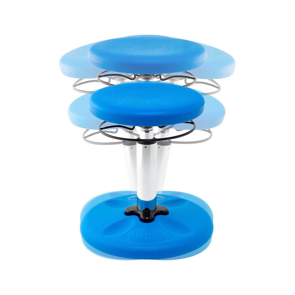 Kids Adjustable Wobble Chairs Blue
