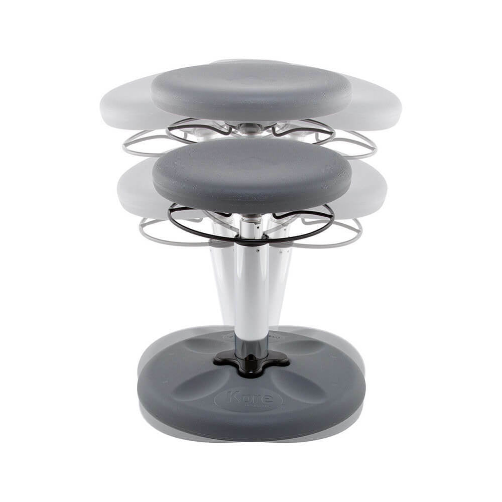 Kids Adjustable Wobble Chairs Grey