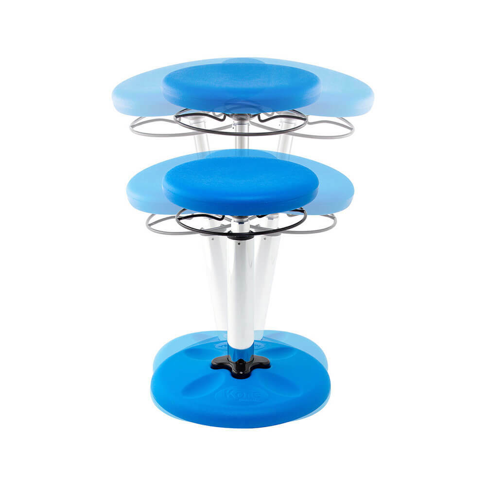 Kids Adjustable Wobble Chairs Blue