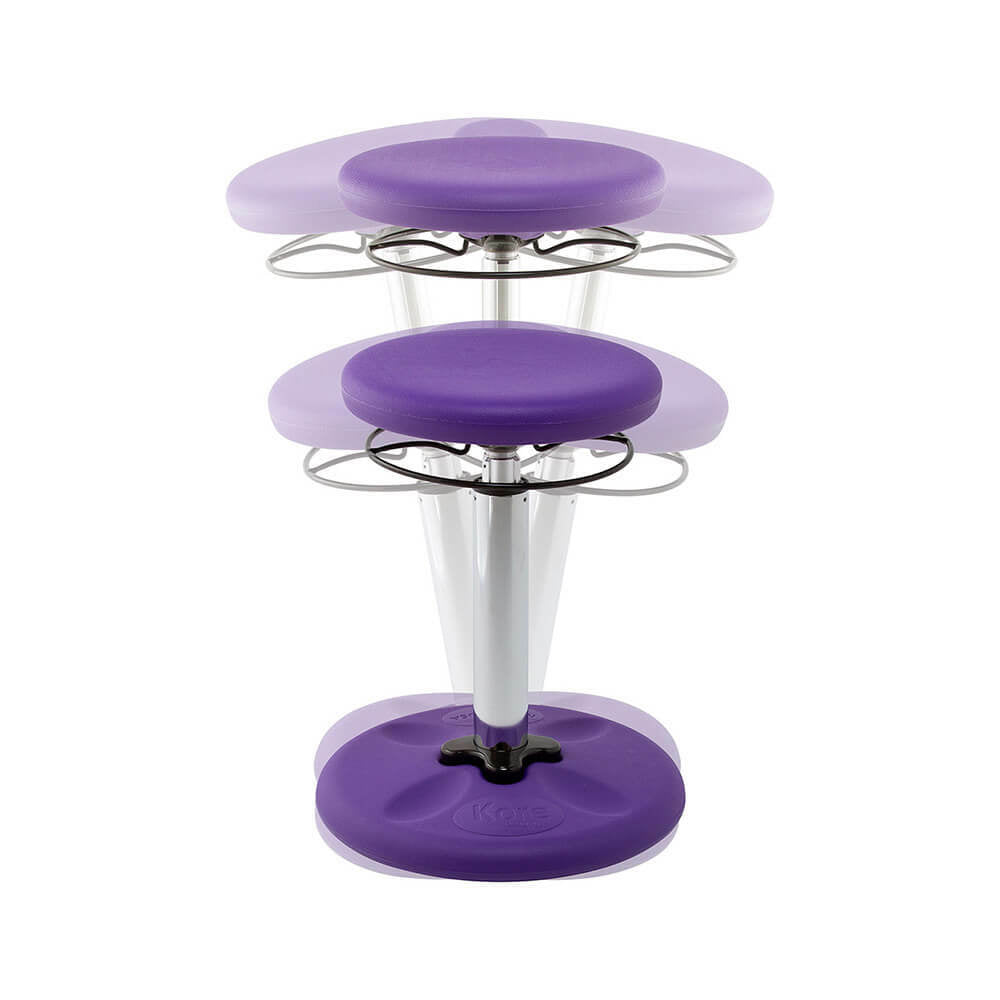 Kids Adjustable Wobble Chairs Purple