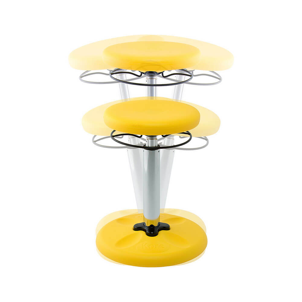 Kids Adjustable Wobble Chairs Yellow