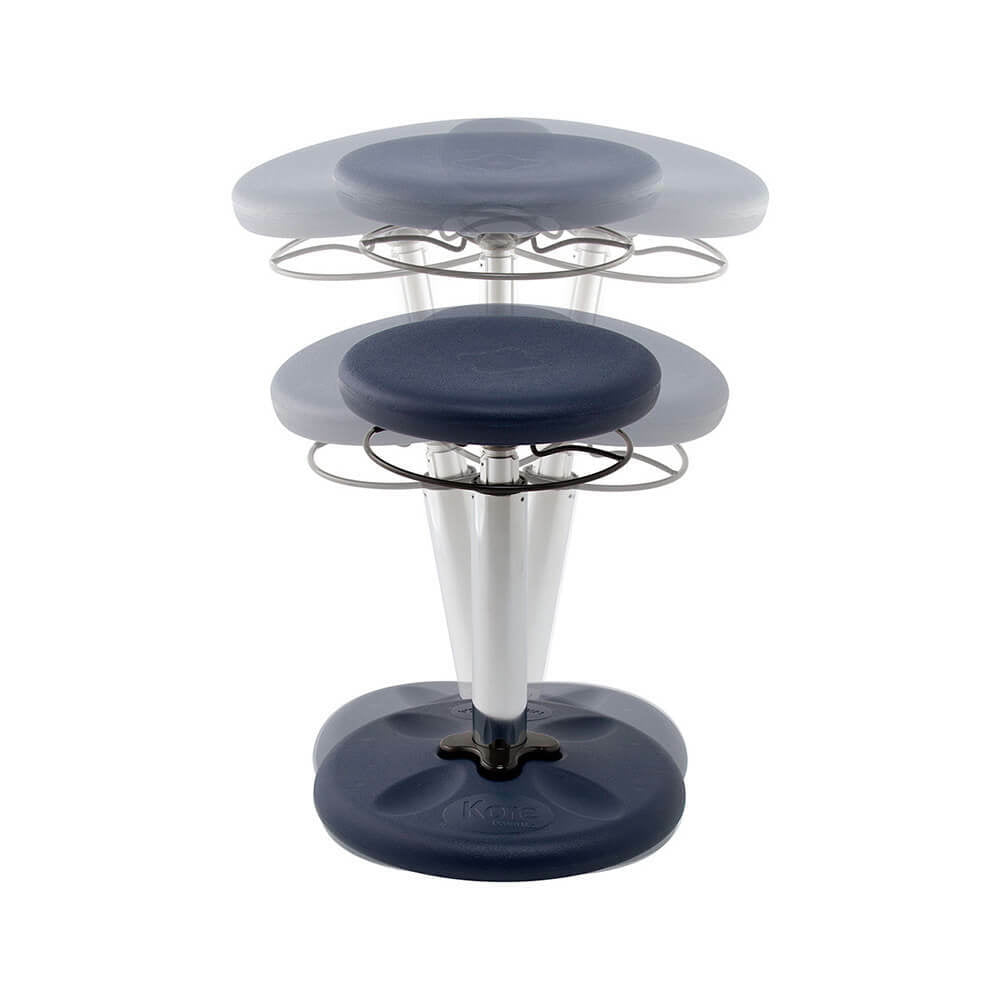 Kids Adjustable Wobble Chairs Dark Blue