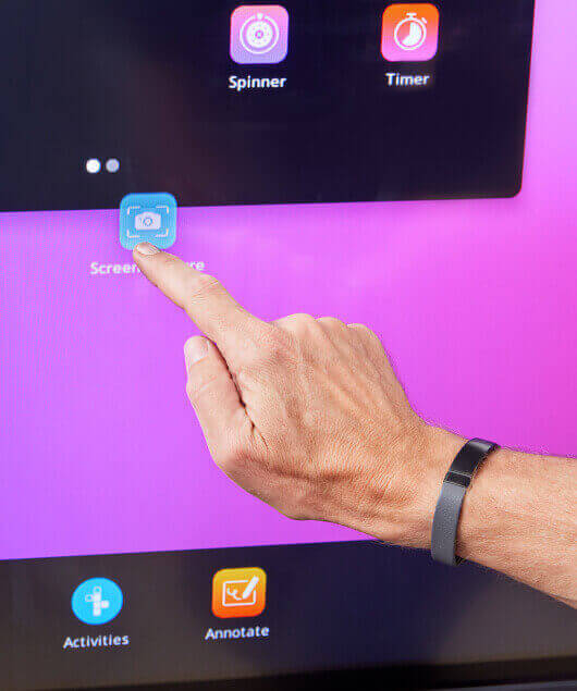 Promethean ActivPanel 9 Interactive Panel with 2x Pens Promethean