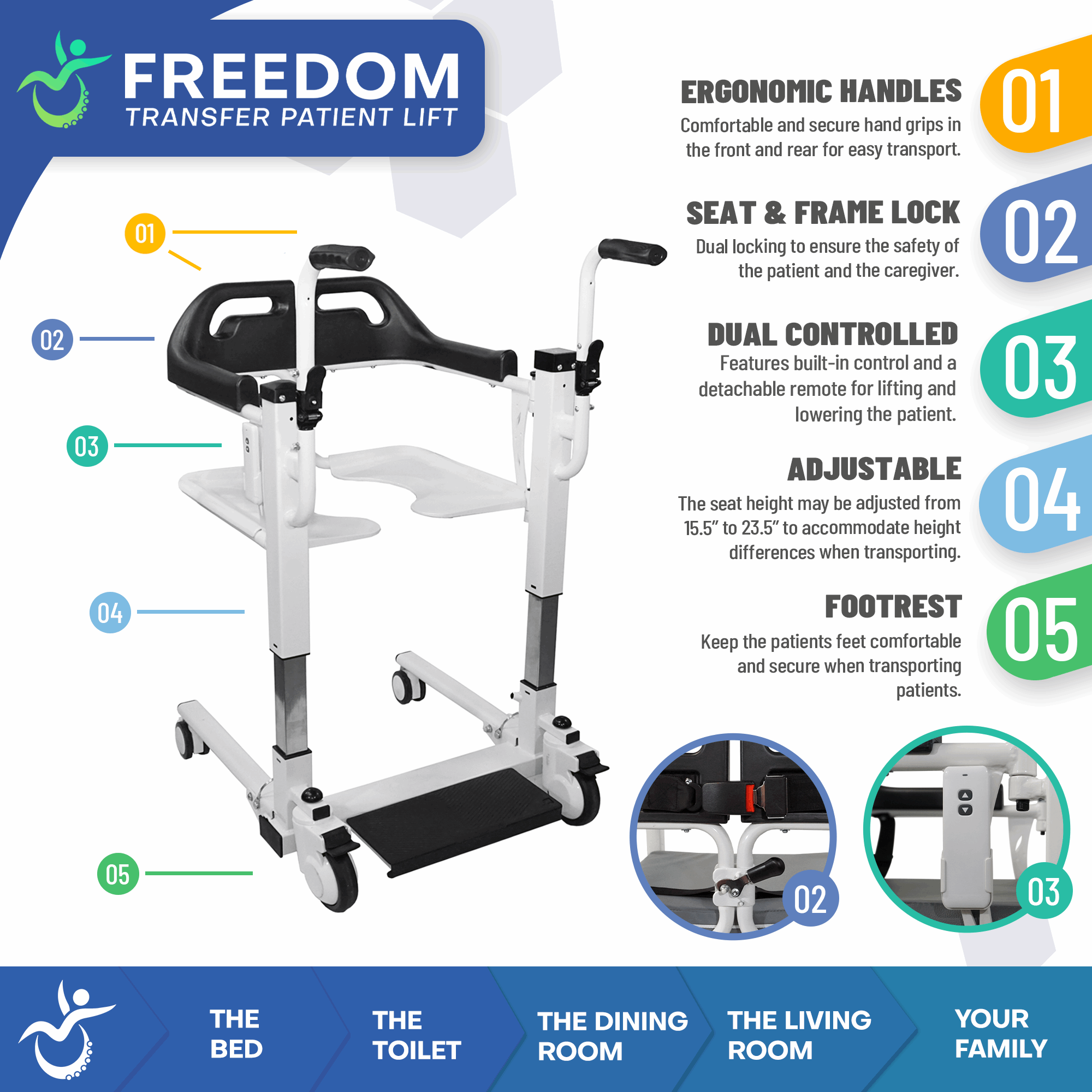 Freedom Transfer Patient Lift