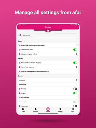 RAZ Memory Cell Phone - Easy-to-use phone for seniors - 12