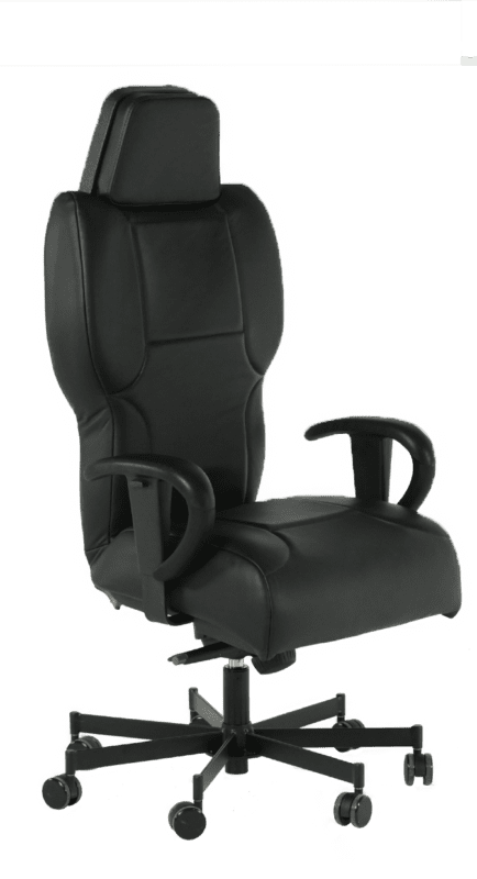 Concept Seating3142r1 High Back front  angled view