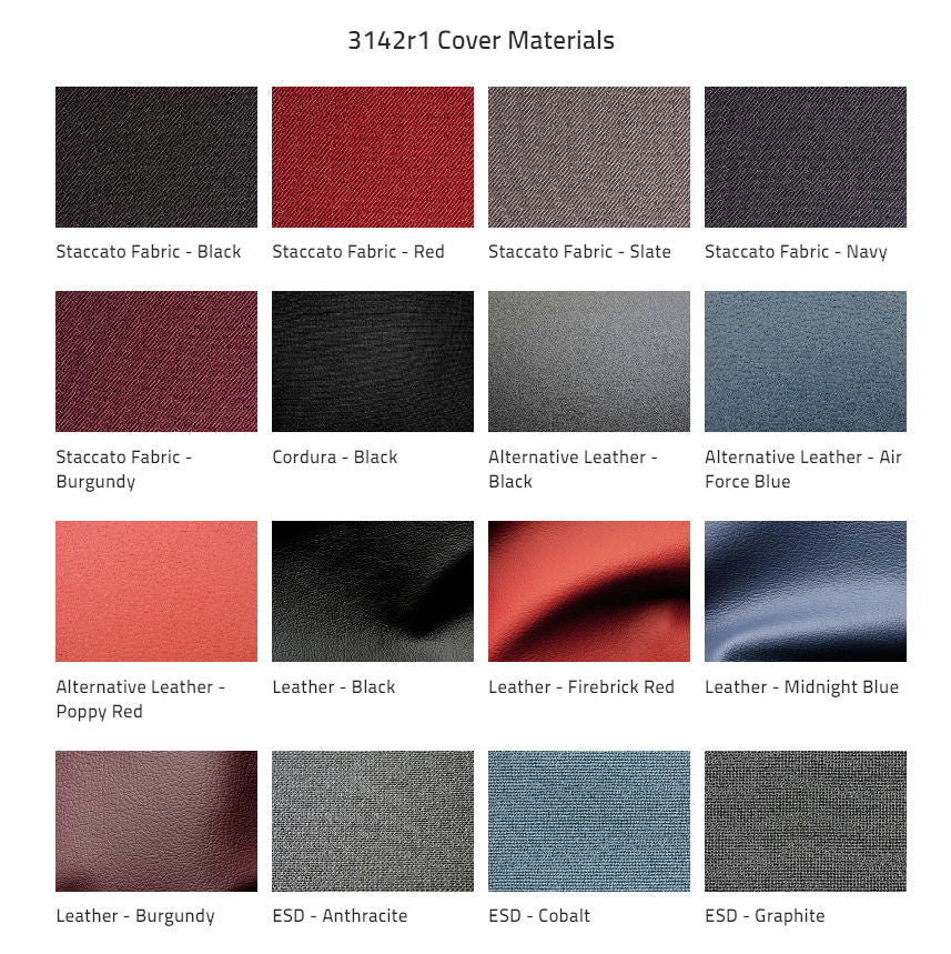 Concept Seating 3156 Bariatric Task Chair Color chart