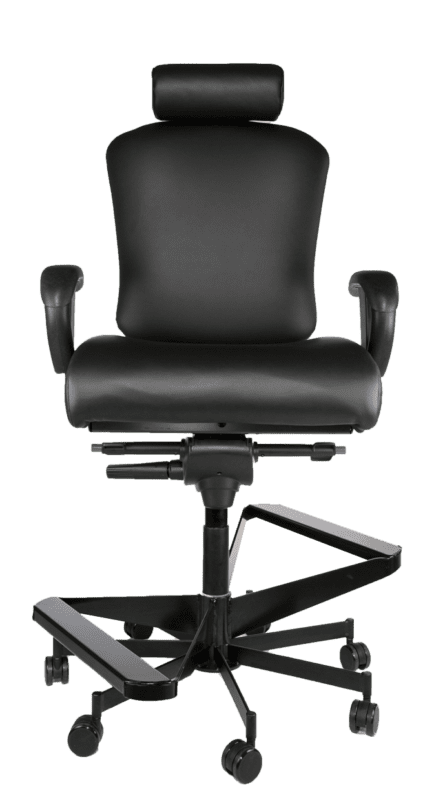 Concept Seating 3150HR Two-Step Bariatric Stool Chair - 1