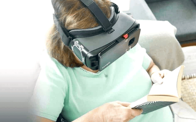 Mercury Vision Wearable Magnifier with Speech - 3