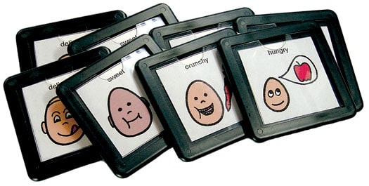 Enabling Devices 3″ x 3″ Icon Holder Kit
