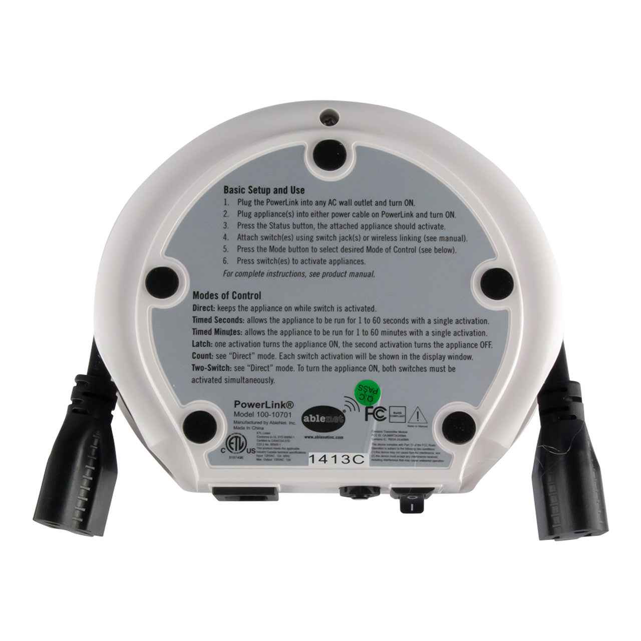 PowerLink 4 AAC Appliance Switch Control