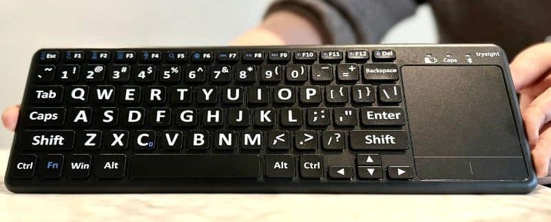 TrySight Large Print Keyboard Trysight