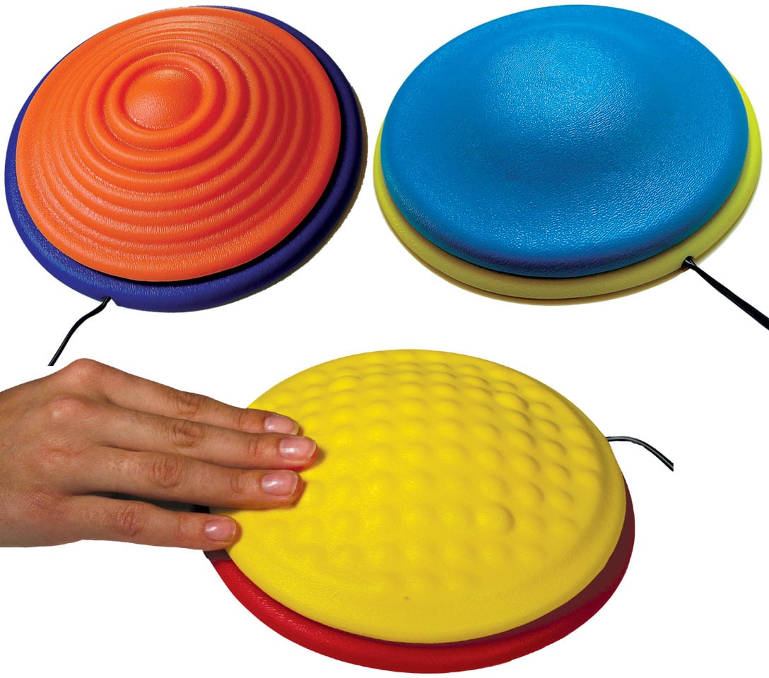 Textured Saucer Switches (Set of 3)