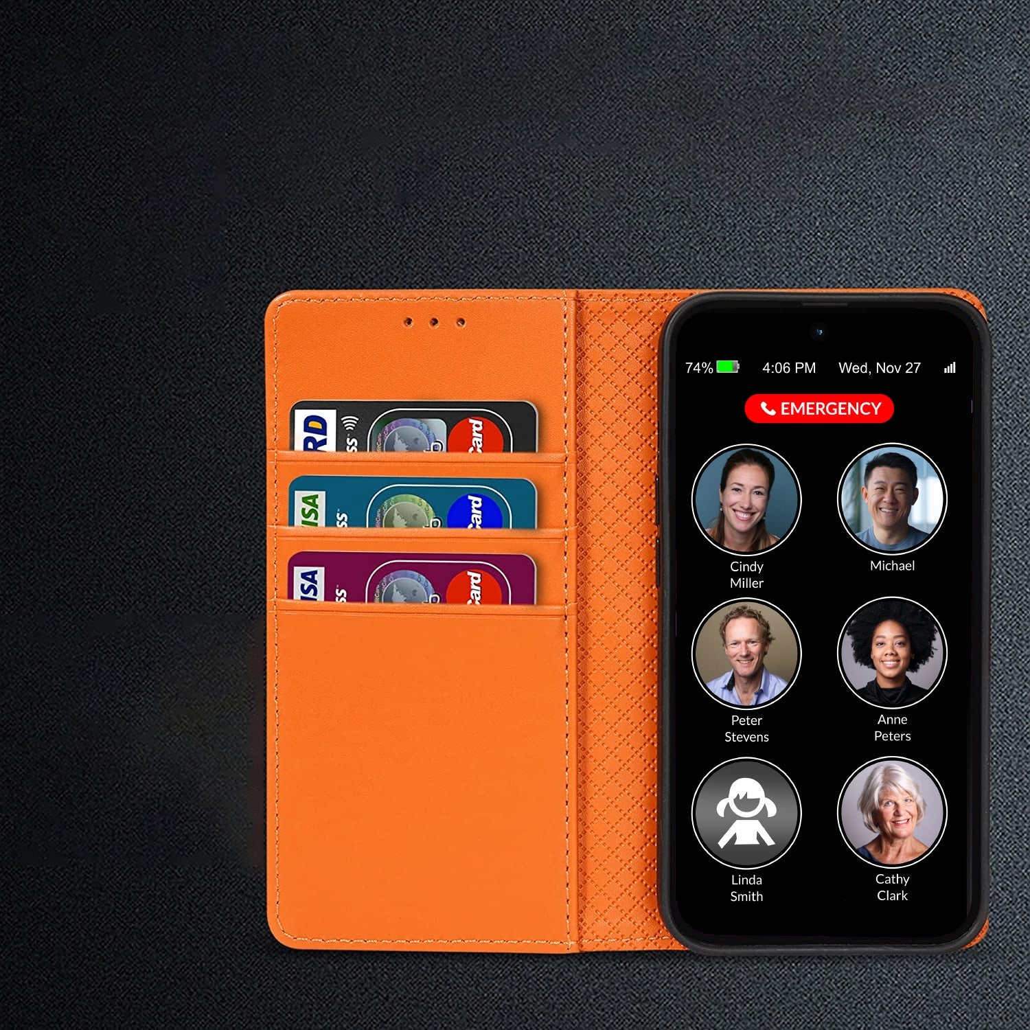 RAZ Memory Cell Phone Wallet Case RAZ Mobility