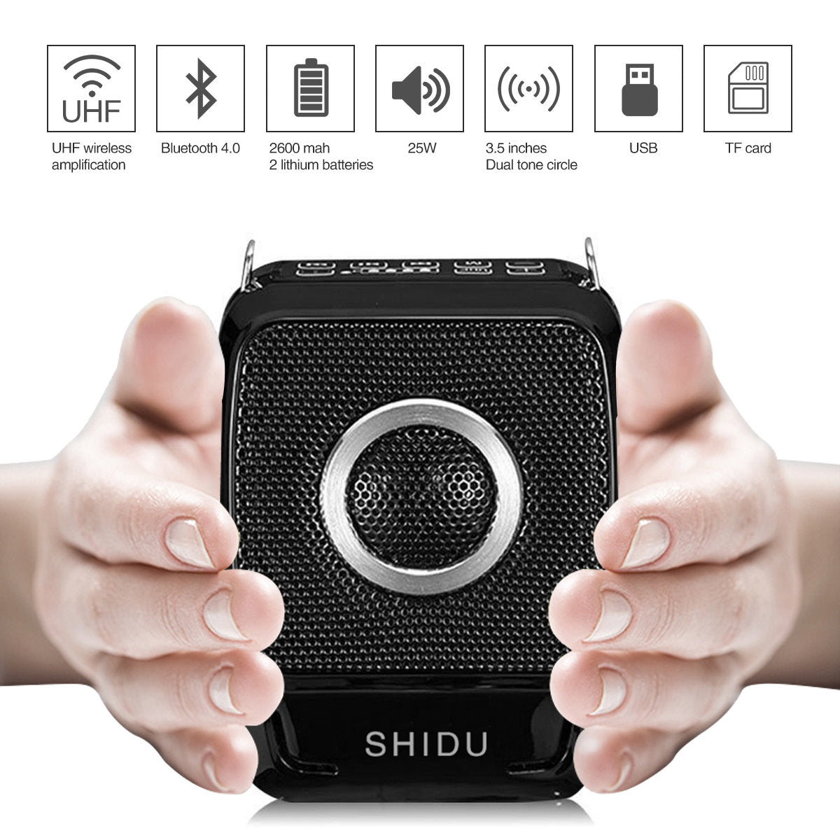 SoundBuddy Portable Speaker Kit with Bodypack Transmitter
