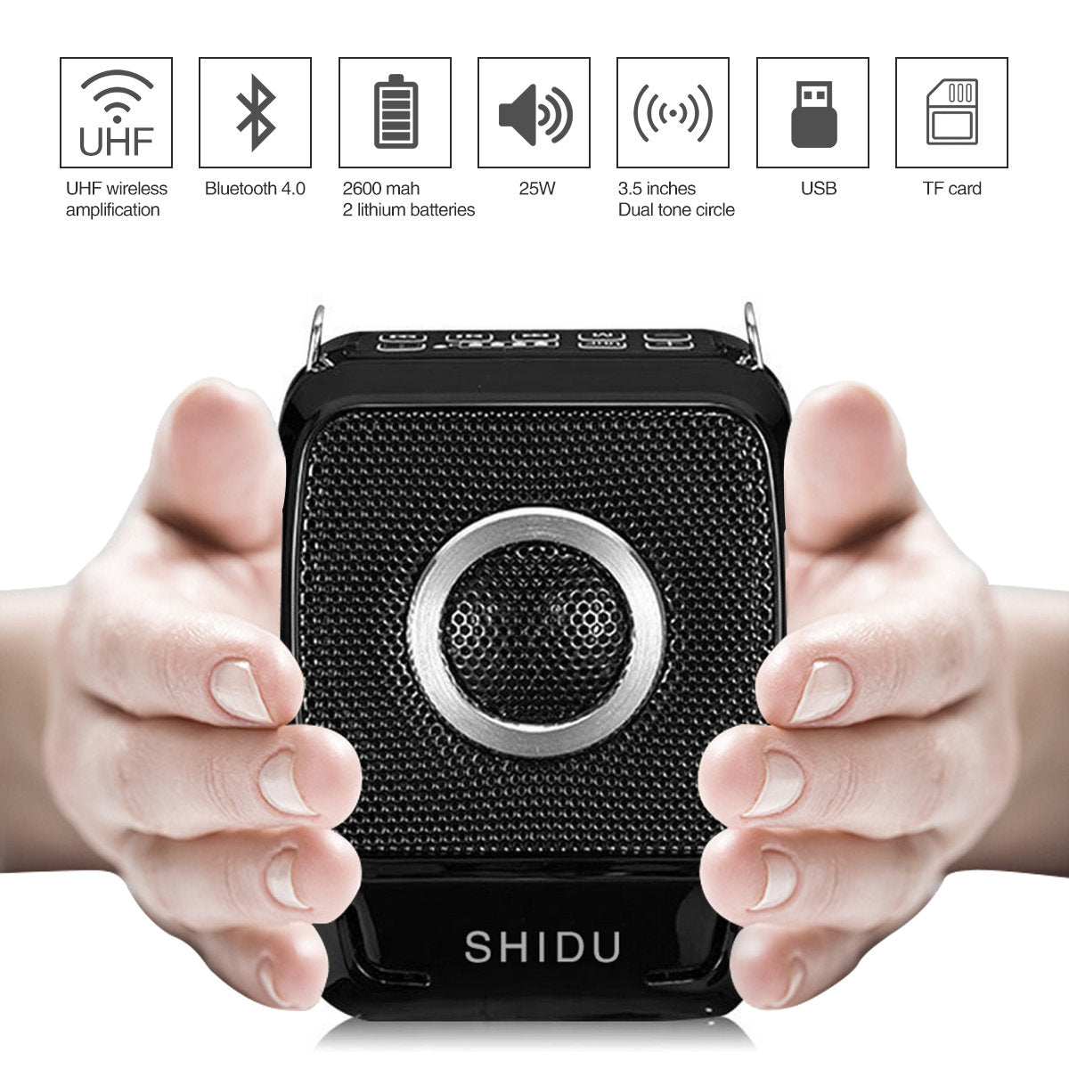 ALDS Sound Buddy Portable Speaker Kit with Bodypack Transmitter - 3