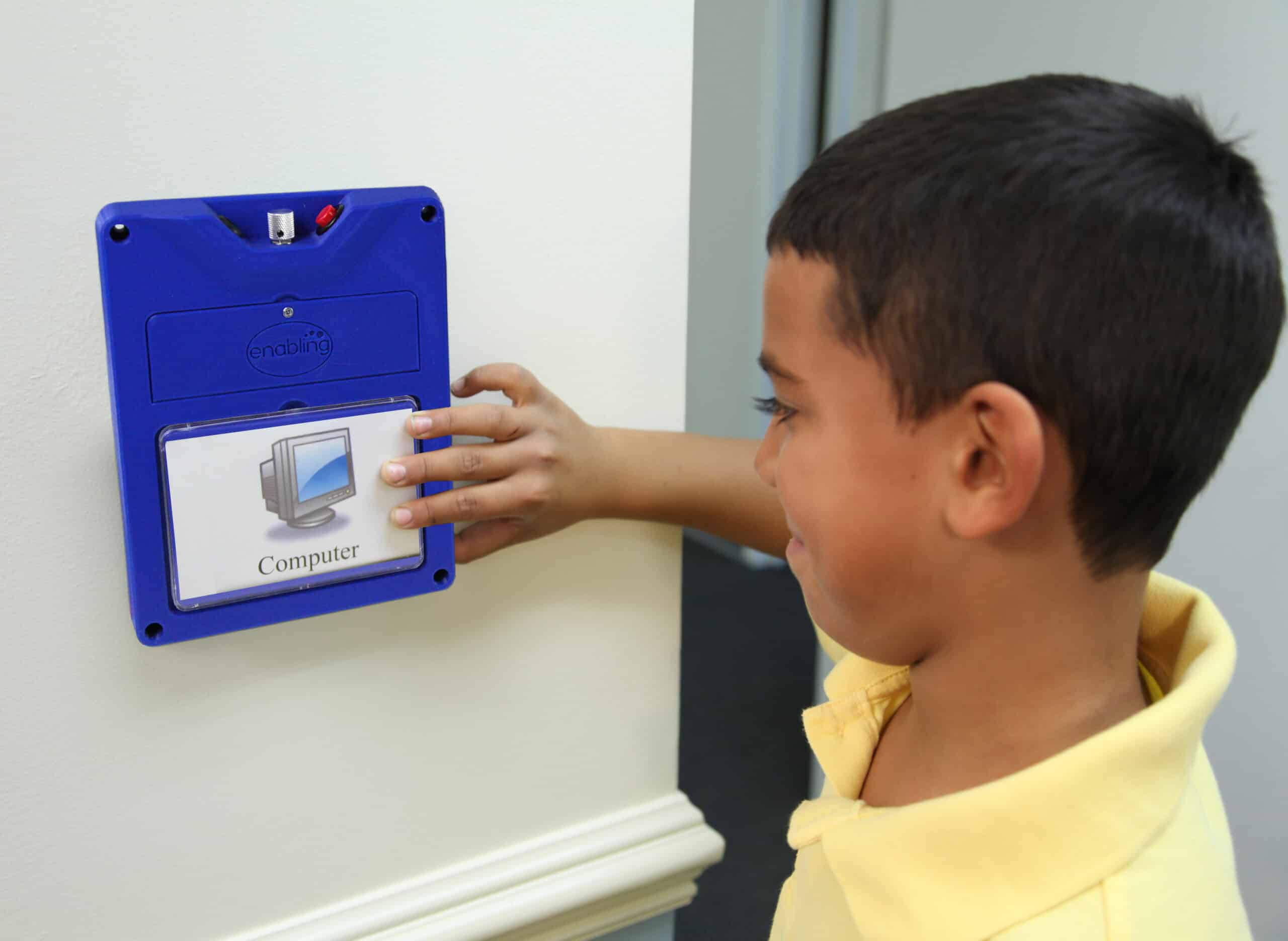 Boy using Put-Em-Arounds