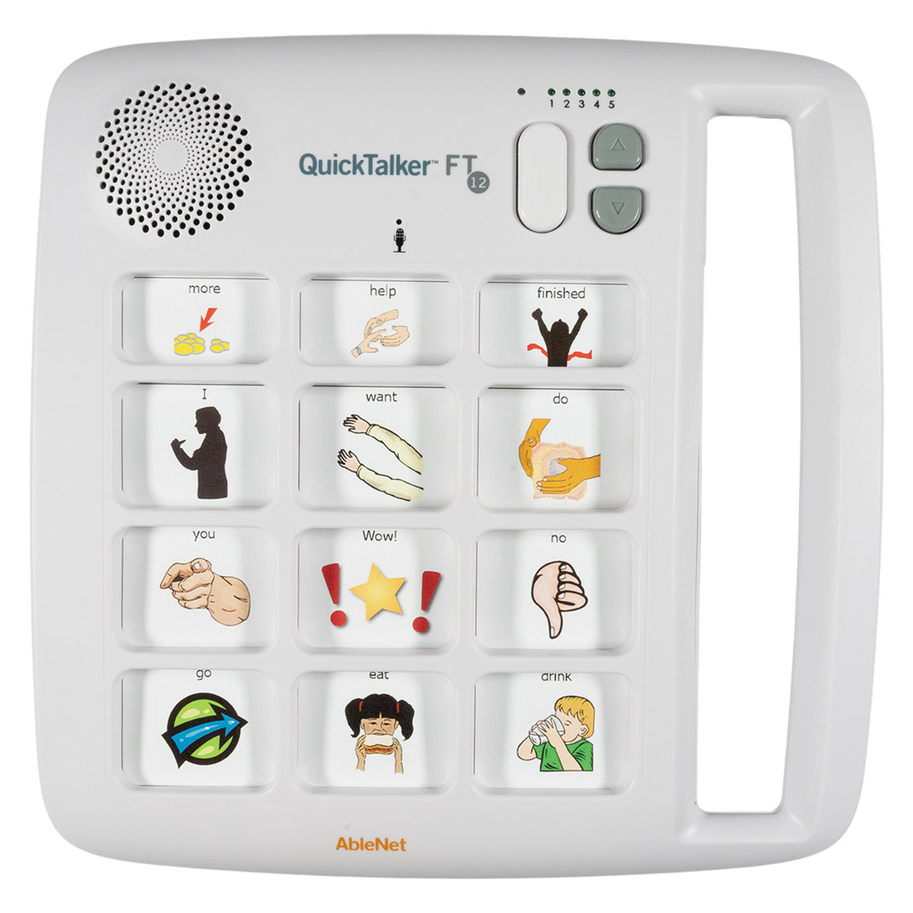 Ablenet QuickTalker Speech Generating Device FeatherTouch 7, 12, and 23 - FeatherTouch 12