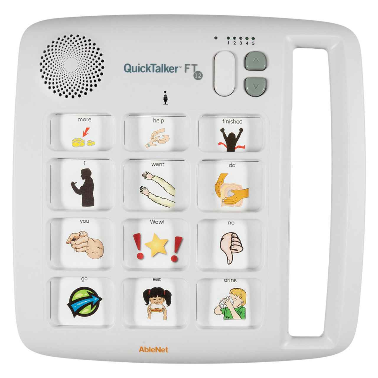Ablenet QuickTalker Speech Generating Device FeatherTouch 7, 12, and 23