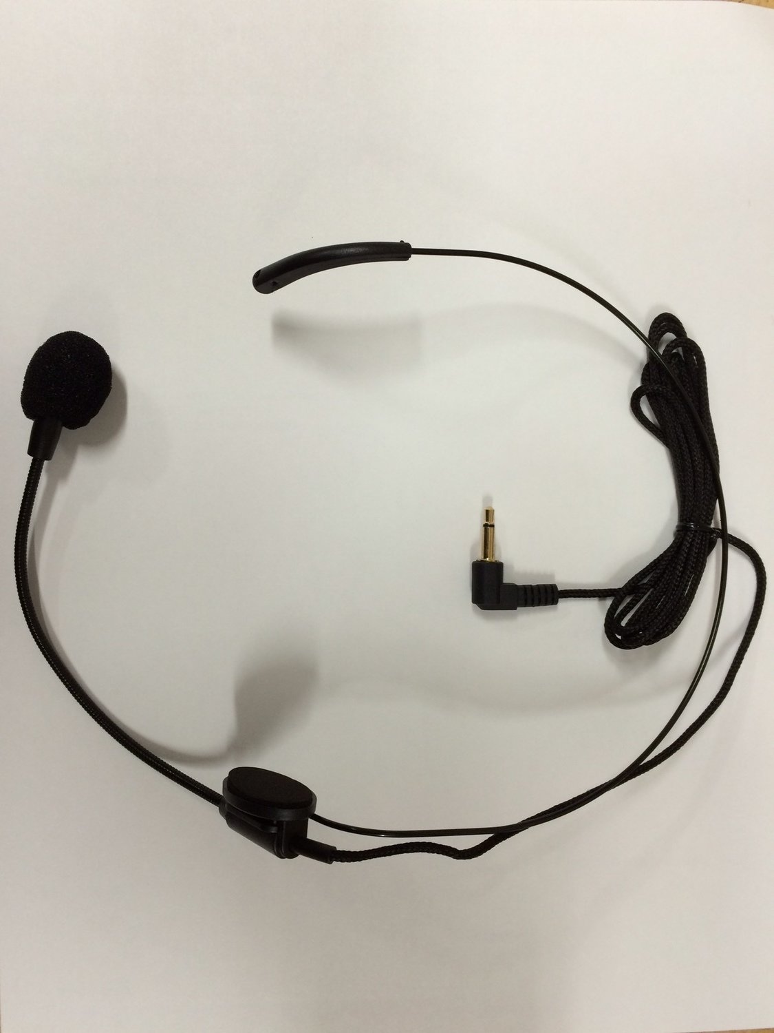 HM100VB Rear Wear Headset Boom Microphone