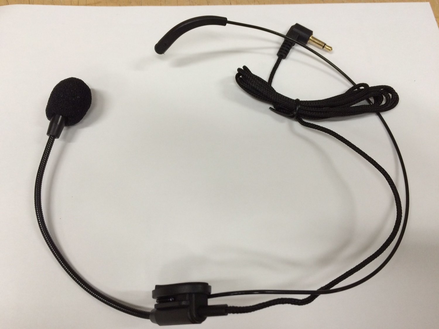 HM100VB Rear Wear Headset Boom Microphone