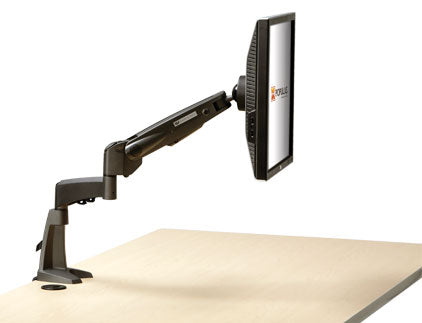 Populas Accessory: Industrial Bench Monitor Arm Populas Furniture
