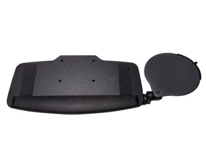 Articulating Keyboard Arm with Tray and Mouse Tray