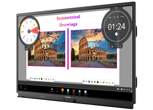 Promethean 75" ActivPanel 9 Premium Interactive Panel with 2x Pens