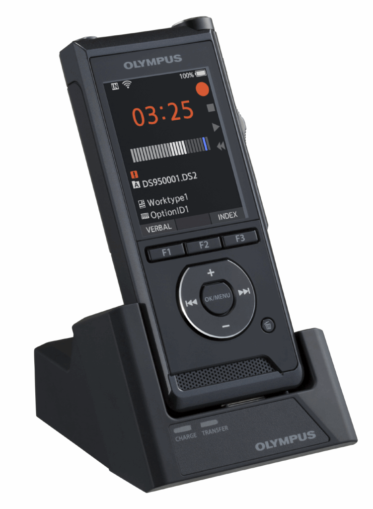 OLYMPUS CR-21 CRADLE FOR DS-9500/9000 DIGITAL VOICE RECORDERS Olympus Pro Recorders