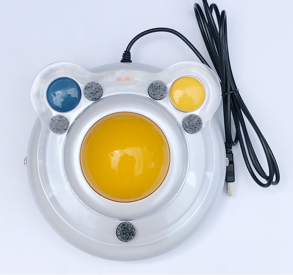 BIGtrack 2 AAC Switch Access Trackball Mouse with BIGtrack Guard - 1