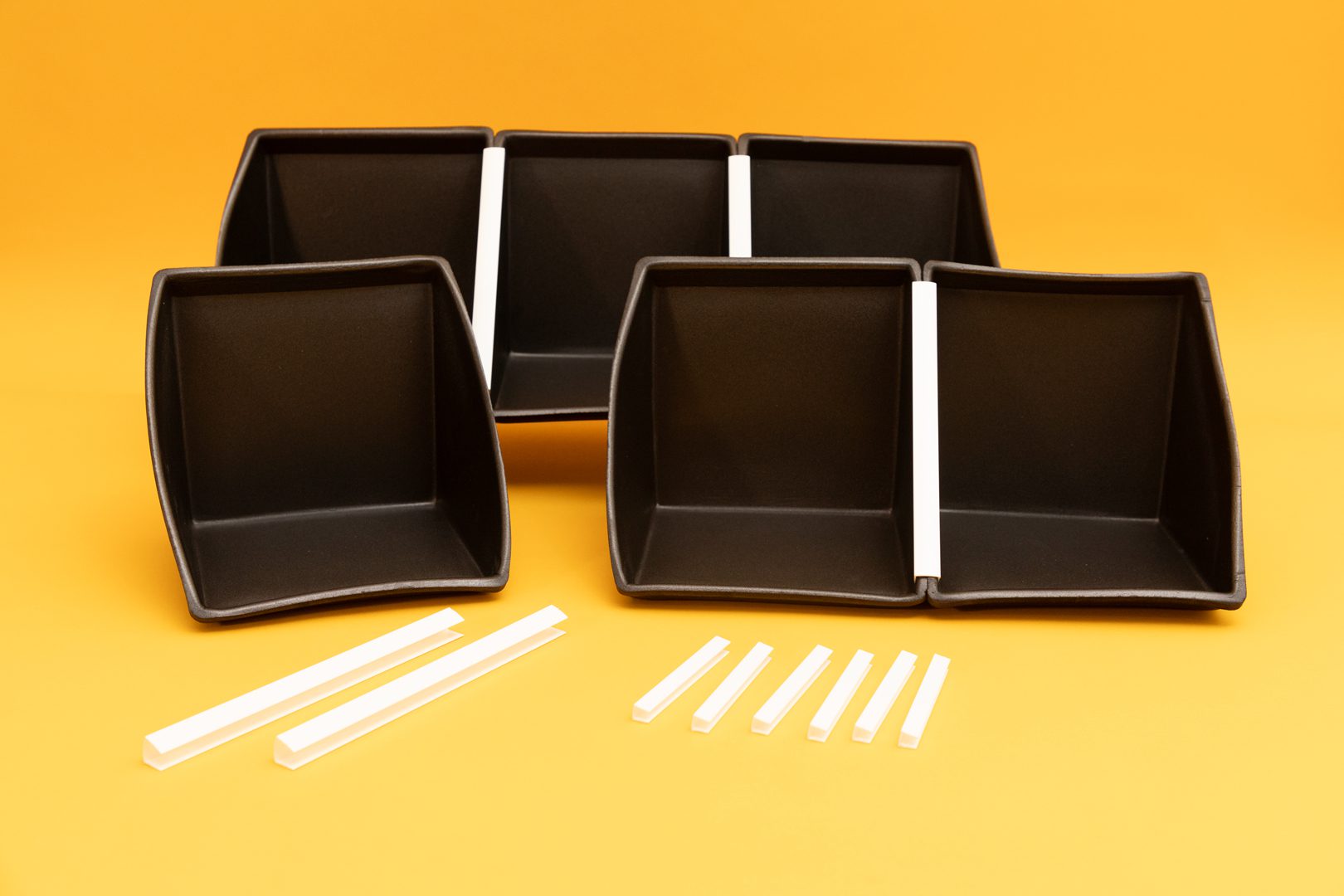 Expandable Calendar Boxes, Black  - 2