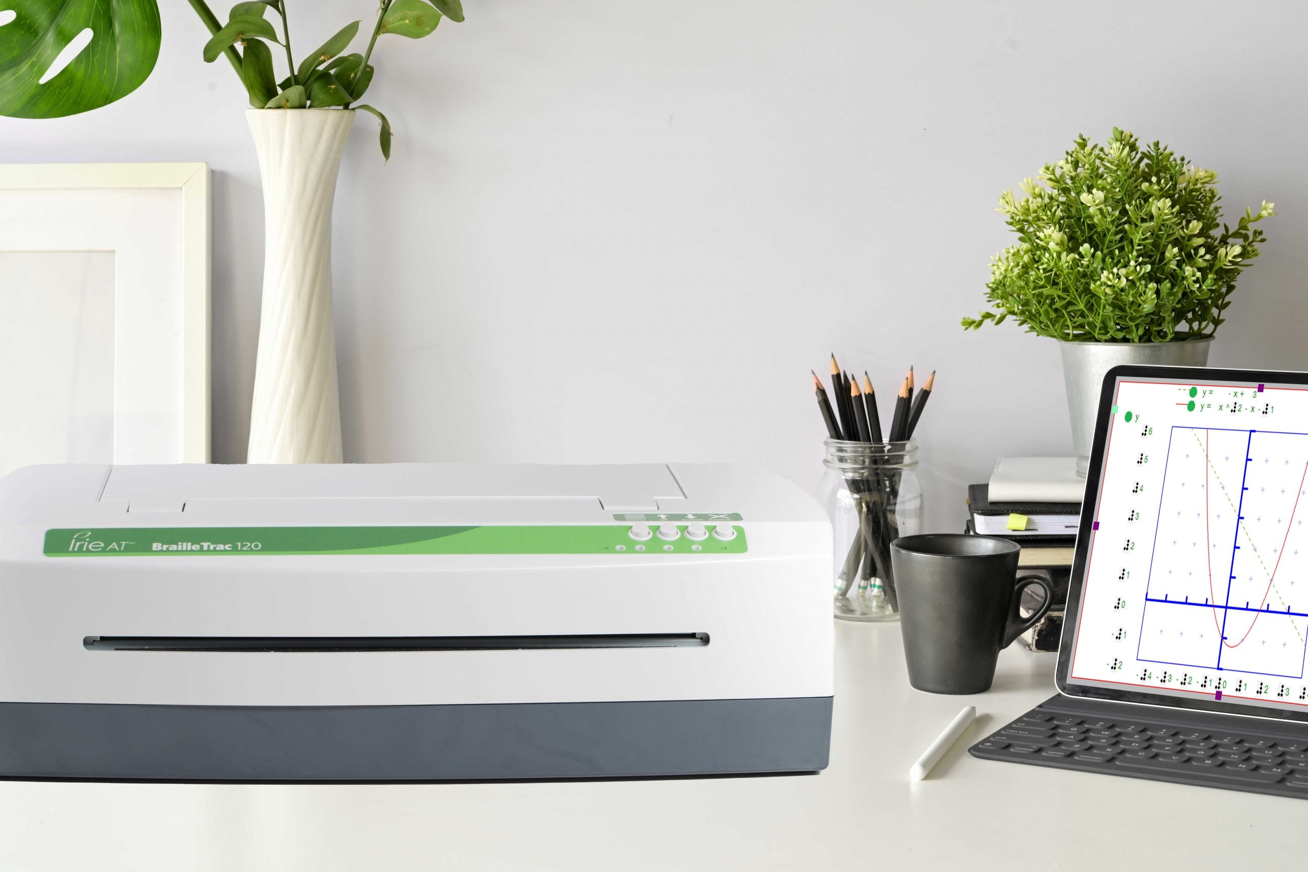 BrailleTrac 120 Embosser with Tactile Graphics - 1