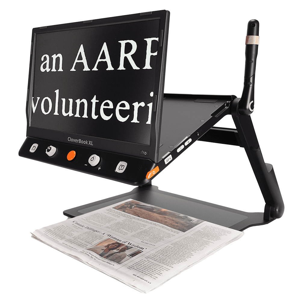 CloverBook PRO XL 16" FHD Touchscreen Portable Video Magnifier with Distance Camera - 13