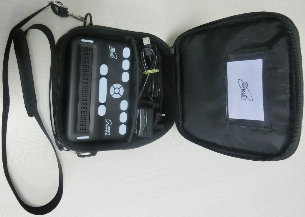 Orbit Reader 20 Padded Carrying Case