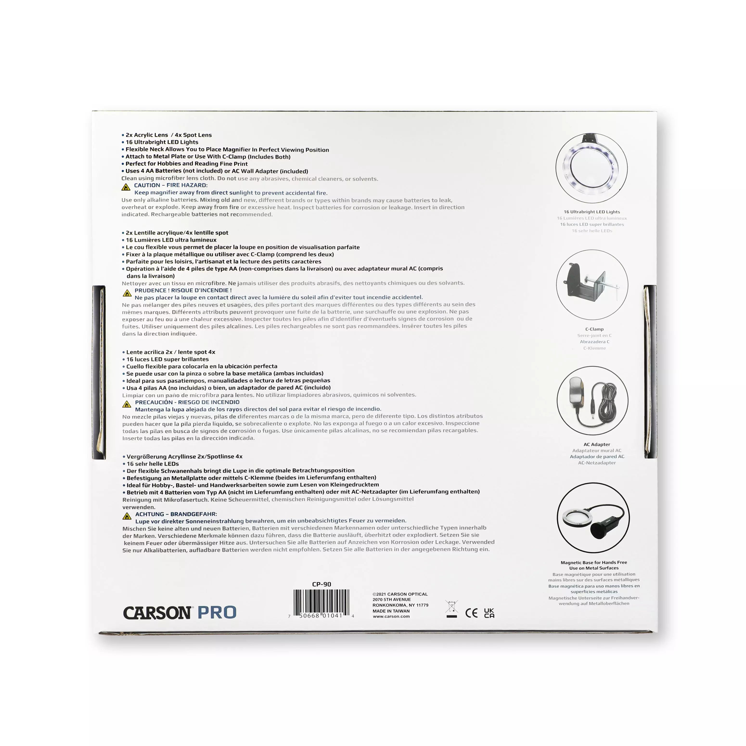 Carson MagniFlex Pro 2x - 7