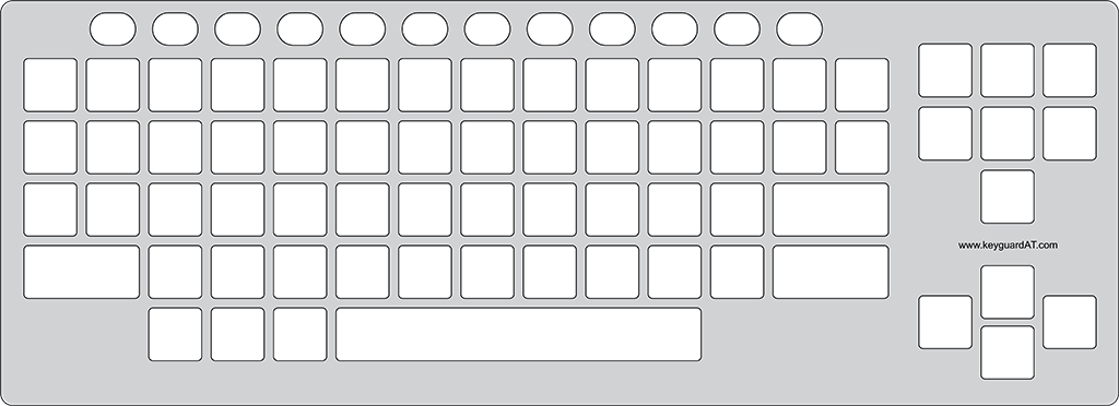 Large Key Keyguards KeyguardAT