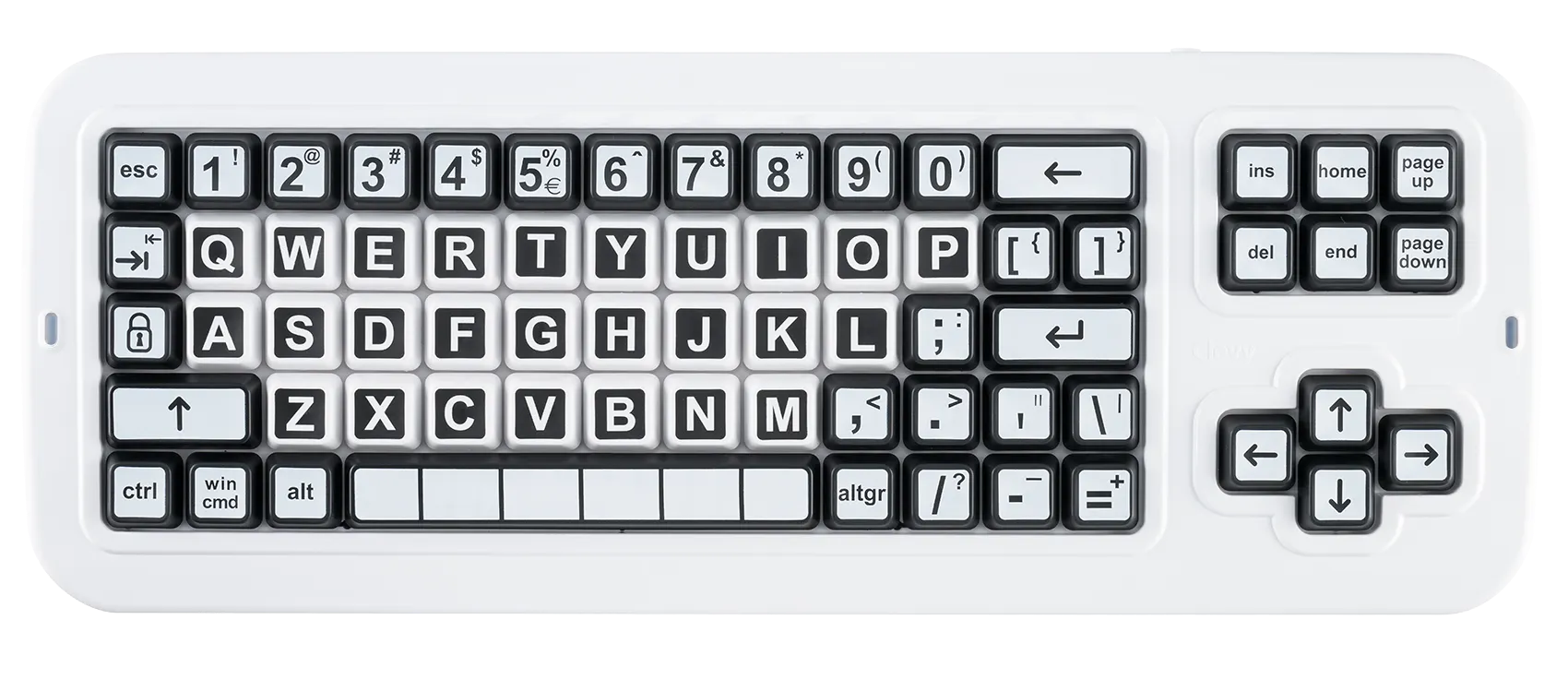 Clevy Contrast Keyboard 3 – Tri-Mode Special Needs Computers - 1