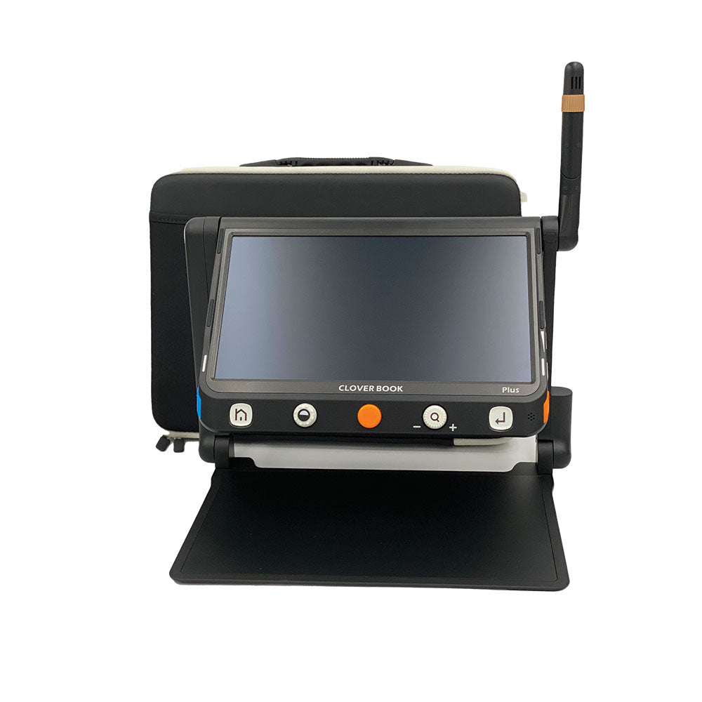 CloverBook PLUS 12.5" FHD Touchscreen Portable Video Magnifier with Distance Camera - 2