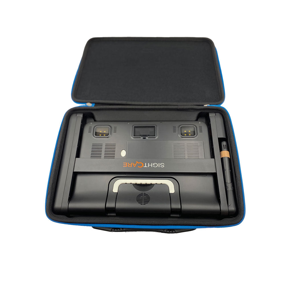 CloverBook PRO 12.5" FHD Touchscreen Portable Video Magnifier with Distance Camera - 5 in case