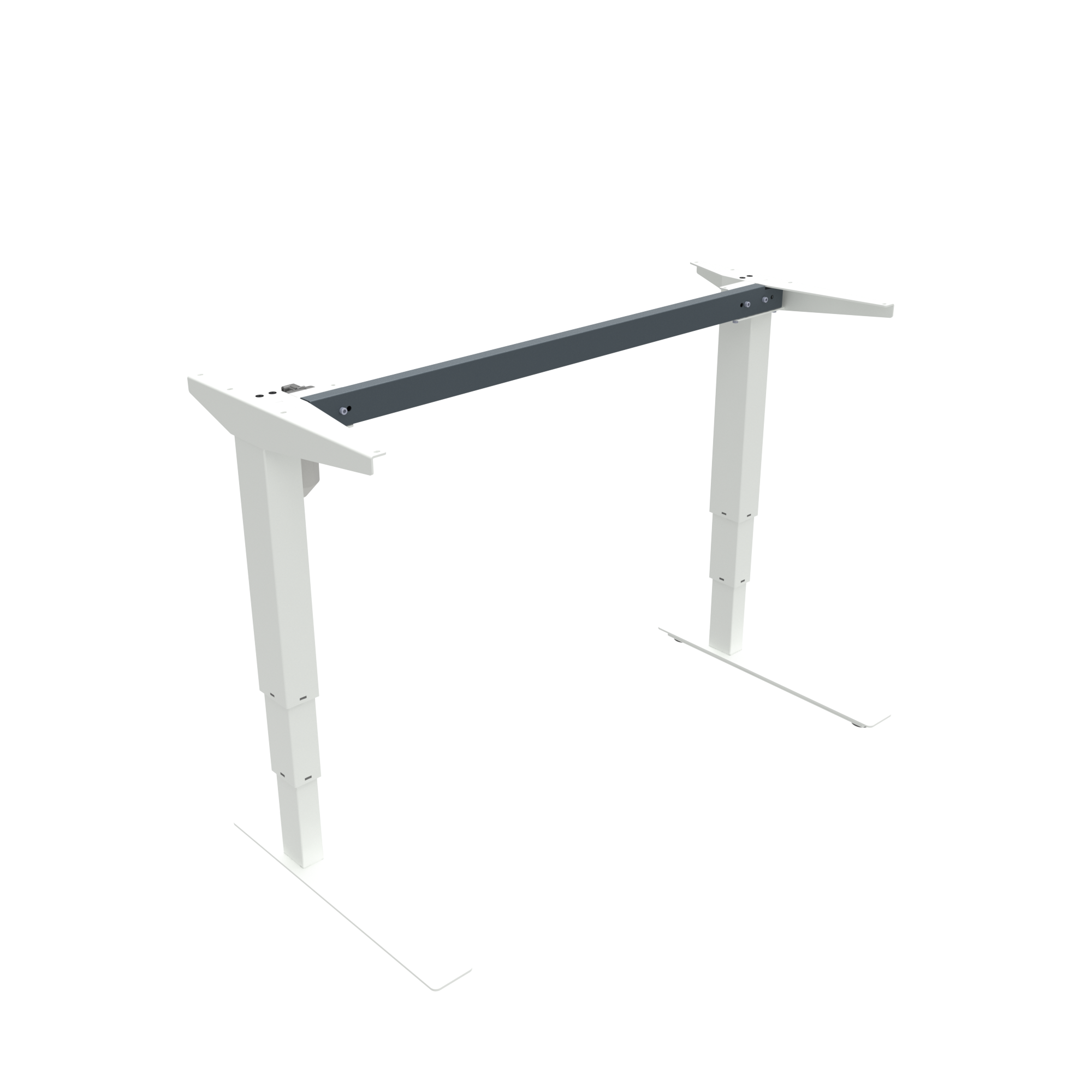 Conset Electric Desk Frame - 501-37 White