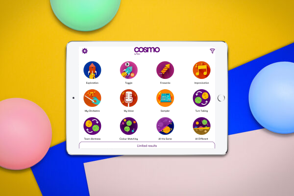 Cosmo on Tablet